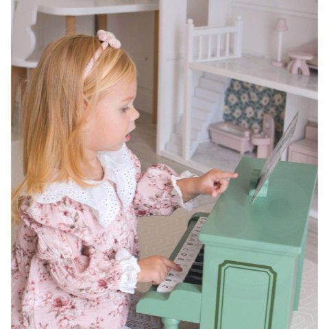 CLASSIC WORLD Pianinko Vintage + Książeczka do Nauki 18m+