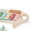 CLASSIC WORLD Zestaw Instrumenty Muzyczne dla Dzieci Cymbałki Bębenek Grzechotka 5 el. 6m+