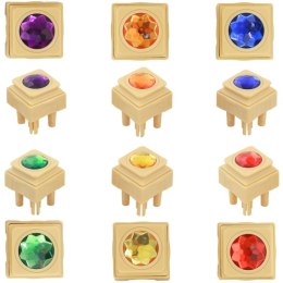 MASTERKIDZ Akrylowe Kolorowe Diamenciki Do Tablicy Naukowej STEM 72 Sztuki