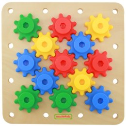 MASTERKIDZ Koła Zębate Zbuduj Własny Mechanizm Tablica Montessori