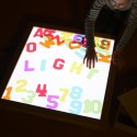 MASTERKIDZ Przezroczyste Cyfry i Litery 38 szt. Montessori