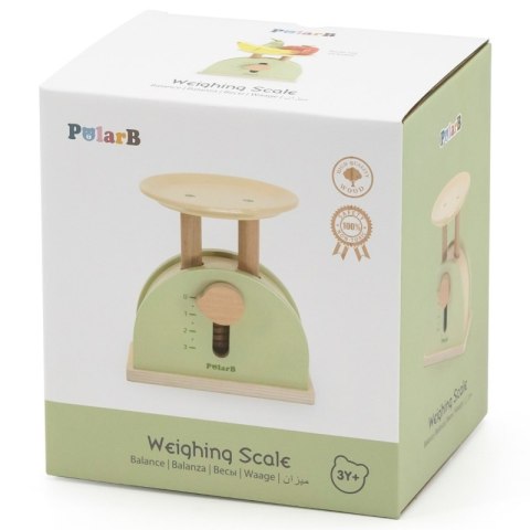 PolarB Drewniana Waga Kuchenna 3+