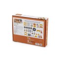 VIGA Drewniana Przybijanka Pojazdy budowlane 45 elementów Montessori 3+