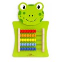 VIGA Drewniana Tablica Manipulacyjna Liczydło Żabka Certyfikat FSC Montessori 18m+