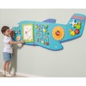 VIGA Drewniana Tablica Sensoryczna Manipulacyjna Samolot Certyfikat FSC Montessori 18m+