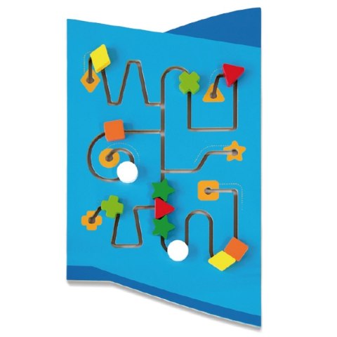 VIGA Drewniana Tablica Sensoryczna Manipulacyjna Samolot Certyfikat FSC Montessori 18m+