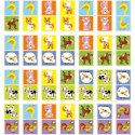 VIGA Edukacyjne Klocki Domino Drewniane gra Farma 28 elementów Montessori 3+