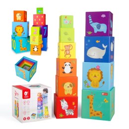 CLASSIC WORLD Magic Box Blocks Puzzle Tower Box Educational Toy 18m+