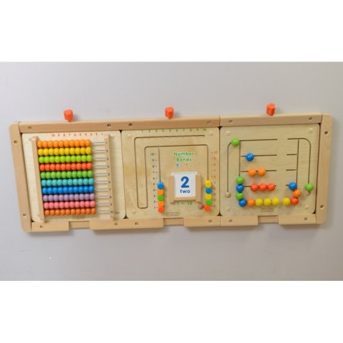 MASTERKIDZ Ramka Montaż Tablicy Belki Krawędzie Boczne 2 Sztuki
