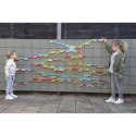 MASTERKIDZ Zestaw Konstrukcyjny Tor dla Piłek Tablica STEM 120elementów