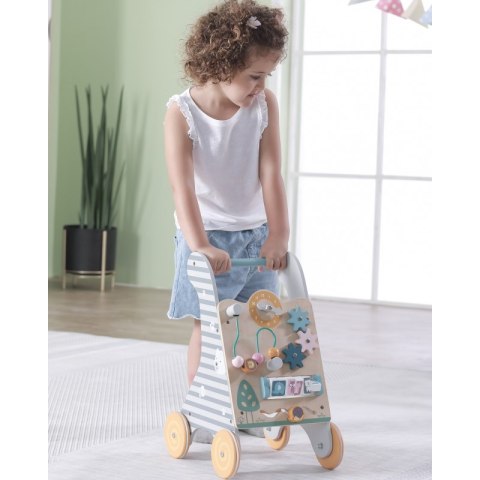 VIGA Drewniany Pchacz Edukacyjny dla dzieci 18m+