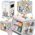 VIGA PolarB Activity Box Drewniane Edukacyjne Centrum Gier 5w1 kostka 18m+