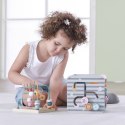 VIGA PolarB Activity Box Drewniane Edukacyjne Centrum Gier 5w1 kostka 18m+