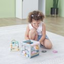 VIGA PolarB Activity Box Drewniane Edukacyjne Centrum Gier 5w1 kostka 18m+