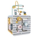 VIGA PolarB Activity Box Drewniane Edukacyjne Centrum Gier 5w1 kostka 18m+