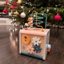 VIGA PolarB Activity Box Drewniane Edukacyjne Centrum Gier 5w1 kostka 18m+