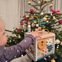 VIGA PolarB Activity Box Drewniane Edukacyjne Centrum Gier 5w1 kostka 18m+