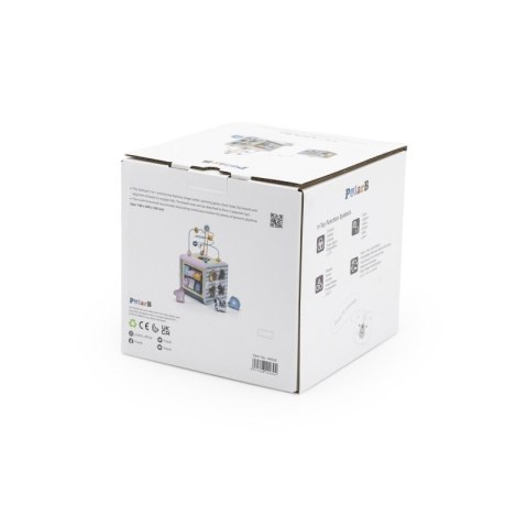 VIGA PolarB Activity Box Drewniane Edukacyjne Centrum Gier 5w1 kostka 18m+