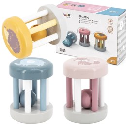 VIGA PolarB Drewniana Grzechotka Ze Zwierzątkiem 6m+