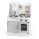 VIGA PolarB Drewniana Kuchnia z Akcesoriami Eco Gray 3+