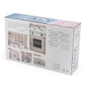 VIGA PolarB Drewniana Kuchnia z Akcesoriami Silver - Pink 3+