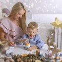 VIGA PolarB Drewniana Piramidka edukacyjna - Miś Polarny 18m+