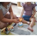 VIGA PolarB Drewniana Piramidka edukacyjna - Miś Polarny 18m+