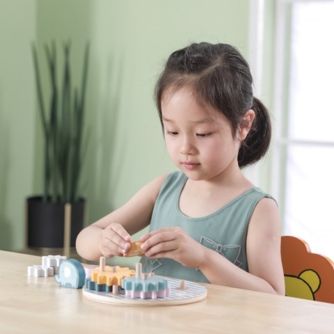 VIGA PolarB Drewniane Koła Zębate ze zwierzątkami 18m+