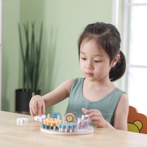 VIGA PolarB Drewniane Koła Zębate ze zwierzątkami 18m+