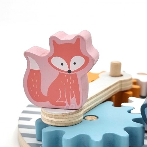 VIGA PolarB Drewniane Koła Zębate ze zwierzątkami 18m+