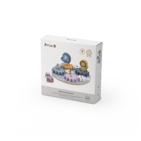 VIGA PolarB Drewniane Koła Zębate ze zwierzątkami 18m+