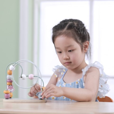VIGA PolarB Drewniany Labirynt Przeplatanka Edukacyjna Montessori 18m+