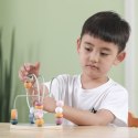 VIGA PolarB Drewniany Labirynt Przeplatanka Edukacyjna Montessori 18m+