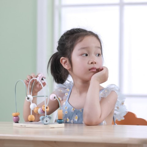 VIGA PolarB Drewniany Labirynt Przeplatanka Edukacyjna Montessori 18m+