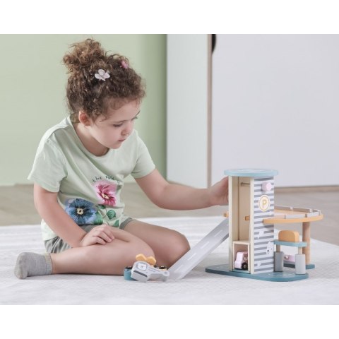 VIGA PolarB Parking Garaż z Helikopterem i samochodzikami 3+