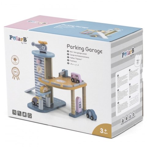 VIGA PolarB Parking Garaż z Helikopterem i samochodzikami 3+