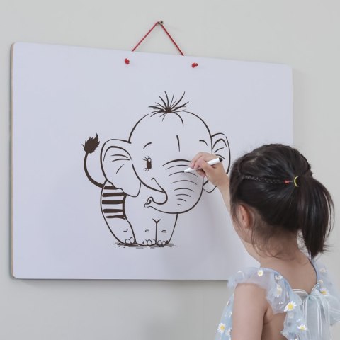 Viga 2w1 Tablica Edukacyjna z Magnetyczną Mapą Świata Montessori 3+