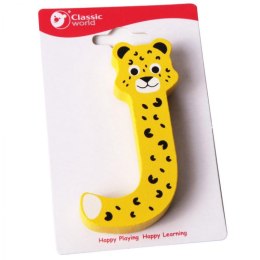 CLASSIC WORLD Drewniana Literka J 3+