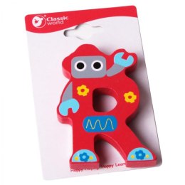 CLASSIC WORLD Drewniana Literka R 3+