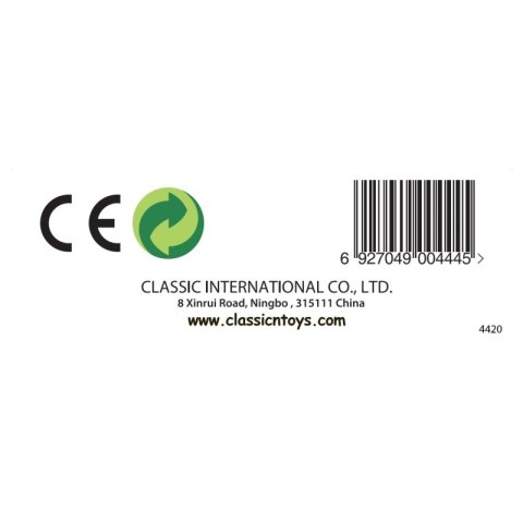 CLASSIC WORLD Drewniana Literka R 3+