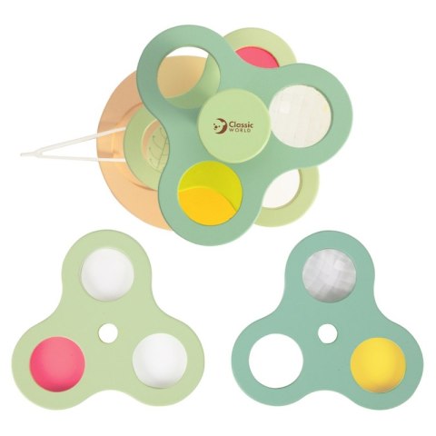 CLASSIC WORLD Mikroskop 2w1 Lupa dla Dzieci Eksploracja Świata Przyrody 3+