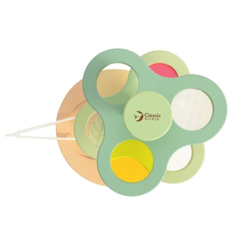 CLASSIC WORLD Mikroskop 2w1 Lupa dla Dzieci Eksploracja Świata Przyrody 3+