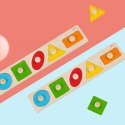 CLASSIC WORLD Układanka MONTESSORI dla Dzieci Nauka Kształtów Figur Kolorów 7 el. 12m+