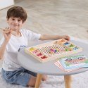 VIGA Drewniana Gra Kulki Złap i Dopasuj Układanka Montessori 3+