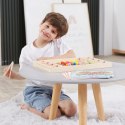 VIGA Drewniana Gra Kulki Złap i Dopasuj Układanka Montessori 3+