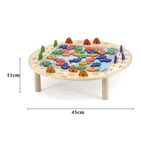 VIGA Drewniana Gra Łowienie Rybek FSC 18m+