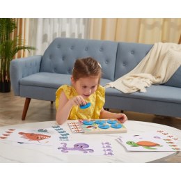 VIGA Gra Porównaj Znajdź Różnice Zwierzęta Morskie 3+