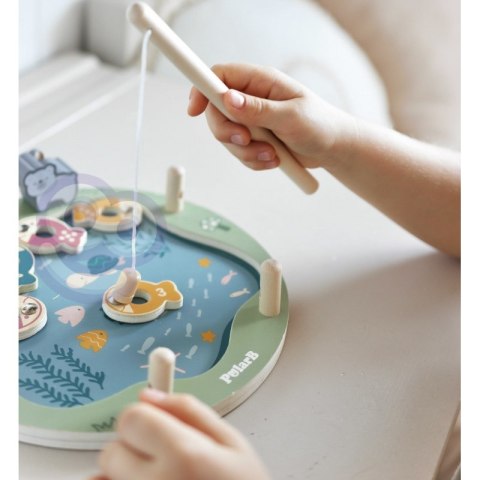 VIGA PolarB Drewniana Gra Łowienie Rybek 18m+