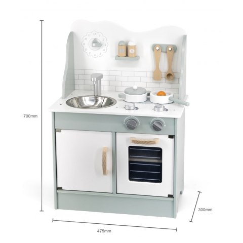 VIGA PolarB Drewniana Kuchnia z Akcesoriami Eco Green 3+