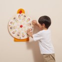 VIGA Tablica Ścienna Koło Pokaż Emocje Certyfikat FSC Montessori 18m+